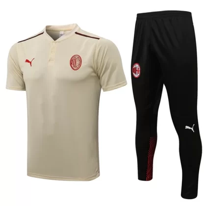 AC Milan Trainings Poloshirt Anzüge Anzüge 2022-23 – Gelb