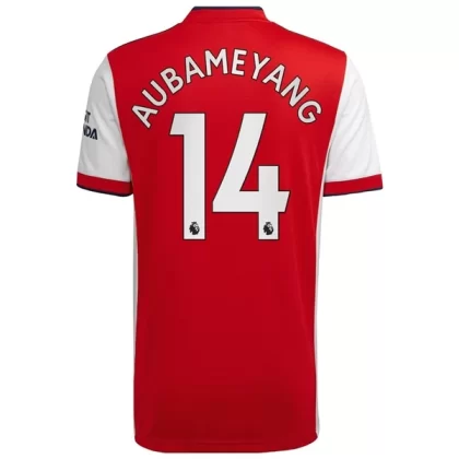 Arsenal Fußballtrikots 2021-22 Aubameyang 14 Heimtrikot