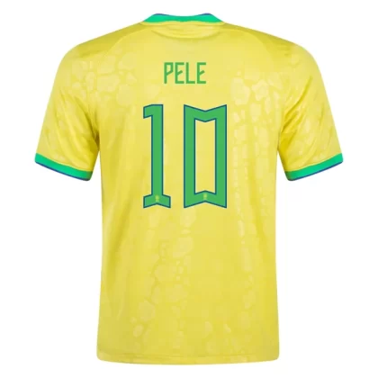 Brasilien Pele 10 Heimtrikot 2022