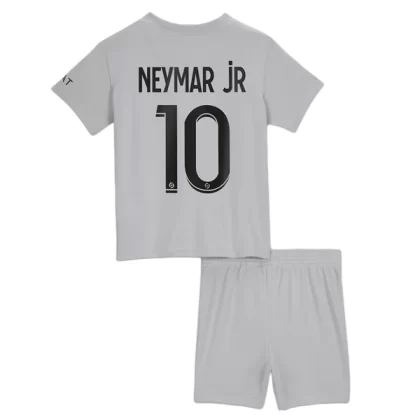 Günstige Paris Saint Germain PSG Neymar Jr 10 Kinder Auswärts Trikotsatz 2022-23