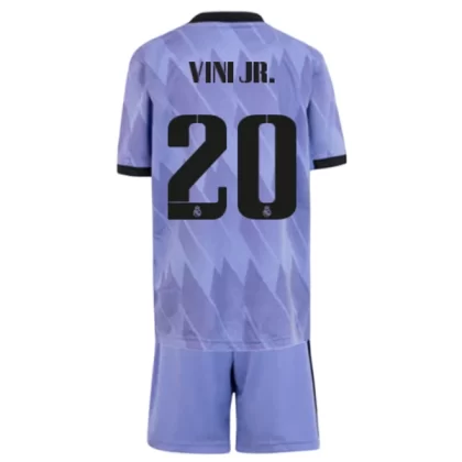 Günstige Real Madrid Vinícius Júnior 20 Kinder Auswärts Trikotsatz 2022-23