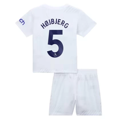 Günstige Tottenham Hotspur Hojbjerg 5 Kinder Heim Trikotsatz 2023/24