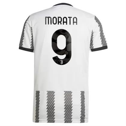Juventus Fußballtrikots 2022-23 Álvaro Morata 9 Heimtrikot