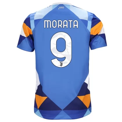 Juventus Fußballtrikots 2022-23 Fourth Álvaro Morata 9 Heimtrikot