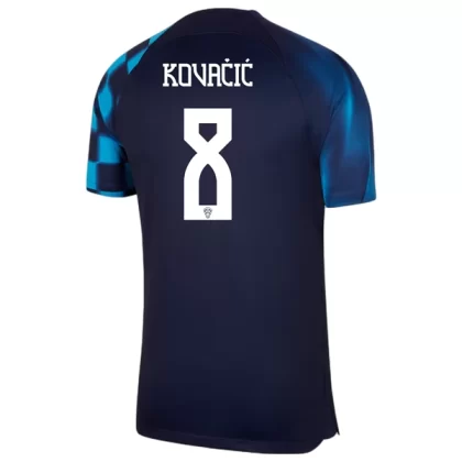 Kroatien Kovacic 8 Auswärtstrikot 2022
