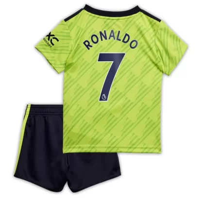 Manchester United Trikotsatz Kinder 2022-23 Cristiano Ronaldo 7 3. trikot