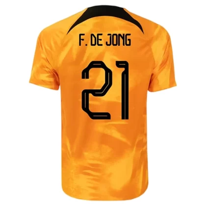 Niederlande F. De Jong 21 Heimtrikot 2022