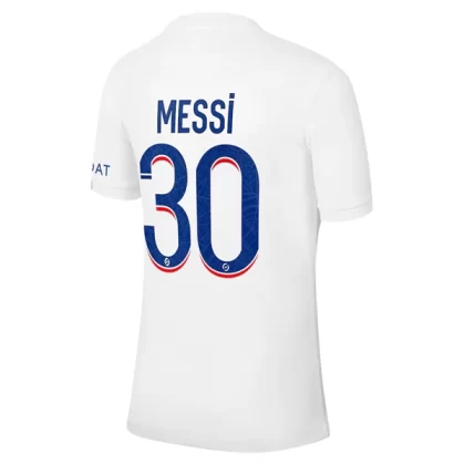 Paris Saint Germain PSG Fußballtrikots 2022-23 Lionel Messi 30 3. trikot
