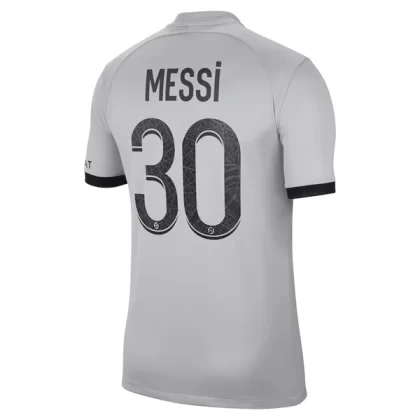 Paris Saint Germain PSG Fußballtrikots 2022-23 Lionel Messi 30 Auswärtstrikot