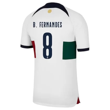 Portugal B.Fernandes 8 Auswärtstrikot 2022