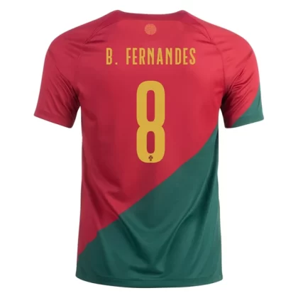Portugal B.Fernandes 8 Heimtrikot 2022