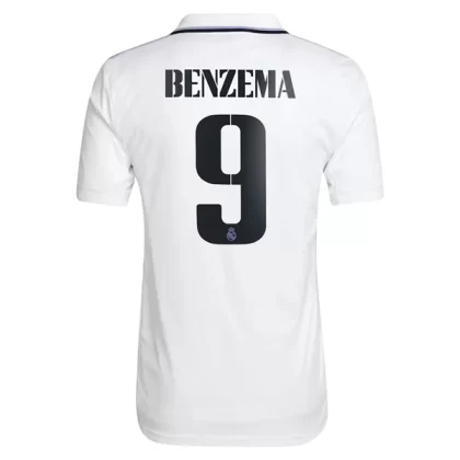 Real Madrid  Fußballtrikots 2022-23 Karim Benzema 9 Heimtrikot
