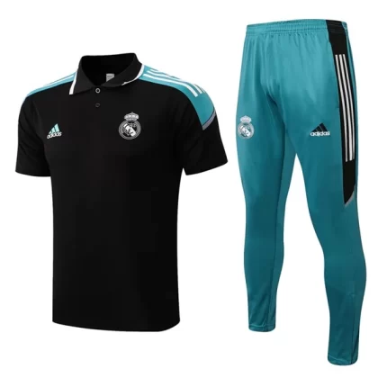 Real Madrid Trainings Poloshirt Anzüge Anzüge 2022-23 – Schwarz Blau