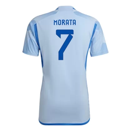 Spanien Álvaro Morata 7 Auswärtstrikot 2022