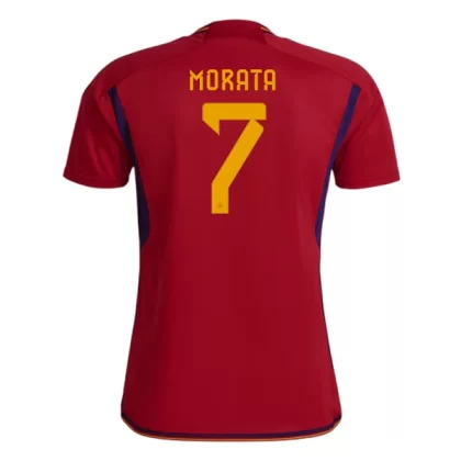 Spanien Álvaro Morata 7 Heimtrikot 2022