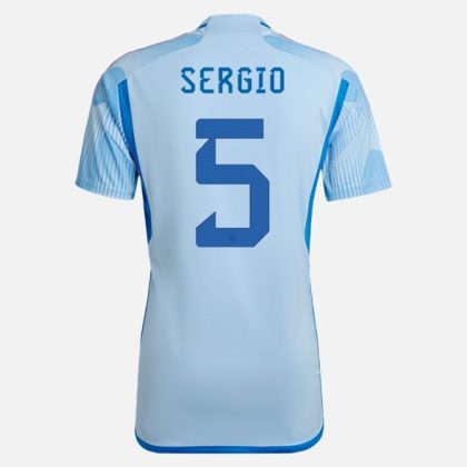 Spanien Sergio 5 Auswärtstrikot 2022