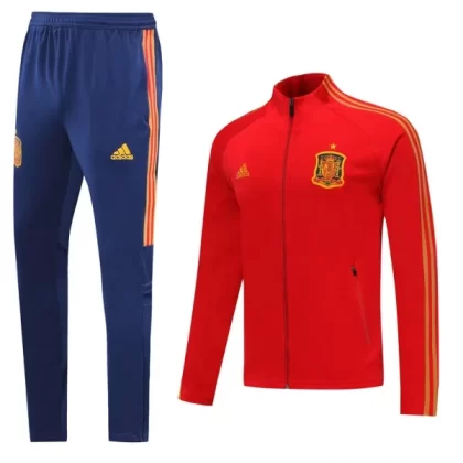 Spanien Trainingsjackenanzüge EM 2021 – Rot