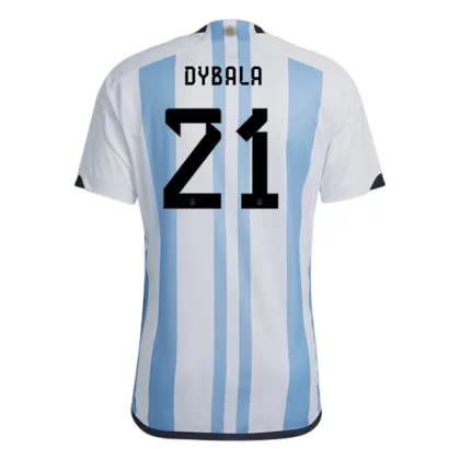 Argentinien Fußballtrikots Paulo Dybala 21 Heimtrikot 2022