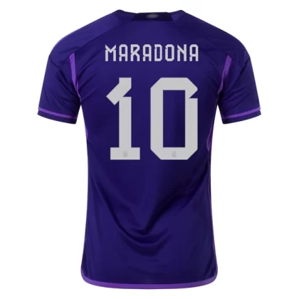 Argentinien Maradona 10 Auswärtstrikot 2022