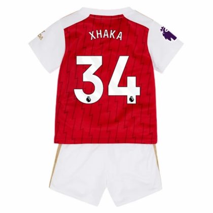 Arsenal Granit Xhaka 34 Heimtrikot Kit Kinder 2023 2024