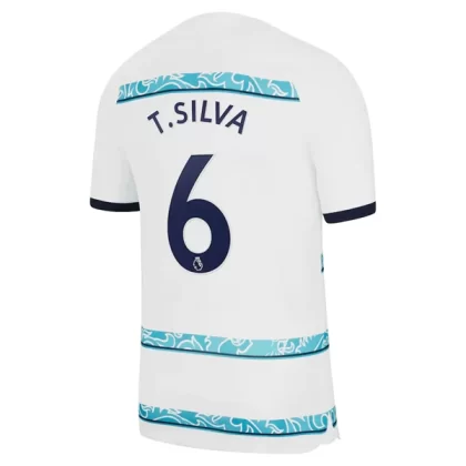 Chelsea Fußballtrikots 2022-23 T. Silva 6 Auswärtstrikot