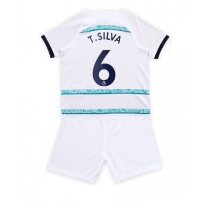 Chelsea T. Silva 6 Auswärtstrikot Kit Kinder 2022-23