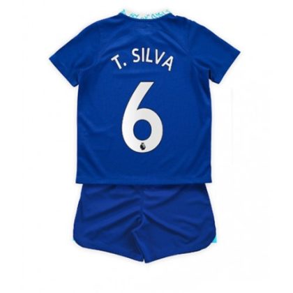 Chelsea T. Silva 6 Heimtrikot Kit Kinder 2022-23