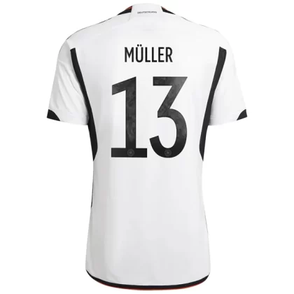 Deutschland Fußballtrikots Thomas Müller 13 Heimtrikot 2022