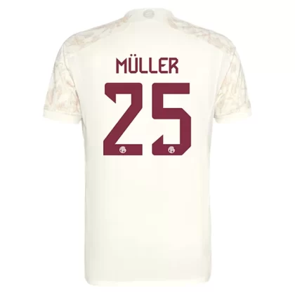 FC Bayern München Fußballtrikots 2023-24 Thomas Müller 25 3. trikot