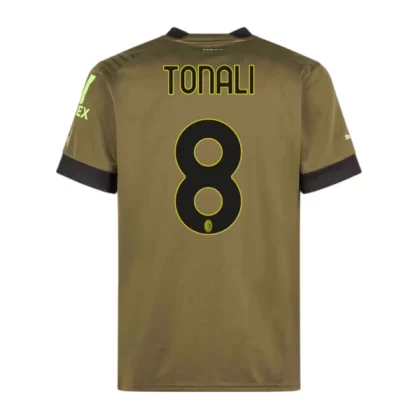 Günstige AC Milan Tonali 8 3. Ausweichtrikot 2022-23
