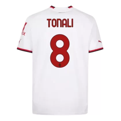 Günstige AC Milan Tonali 8 Auswärtstrikot 2022-23