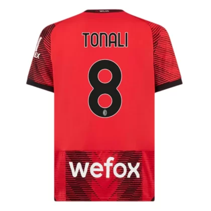 Günstige AC Milan Tonali 8 Heimtrikot 2023/24