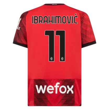 Günstige AC Milan Zlatan Ibrahimović 11 Heimtrikot 2023/24