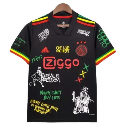 Günstige AFC Ajax Limited Edition Bob Marley 3. Ausweichtrikot 2022-23