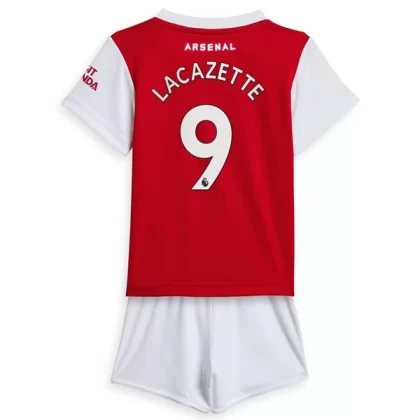 Günstige Arsenal Alexandre Lacazette 9 Kinder Heim Trikotsatz 2022-23