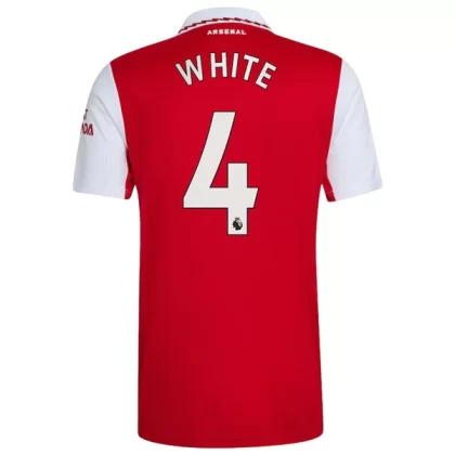 Günstige Arsenal White 4 Heimtrikot 2022-23