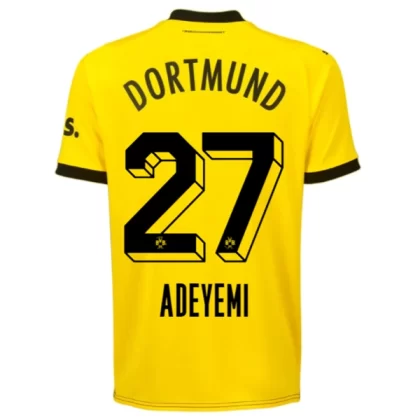 Günstige BVB Borussia Dortmund Adeyemi 27 Heimtrikot 2023/24