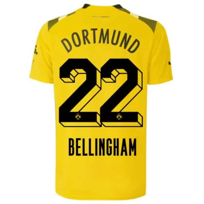 Günstige BVB Borussia Dortmund Bellingham 22 3. Ausweichtrikot 2022-23