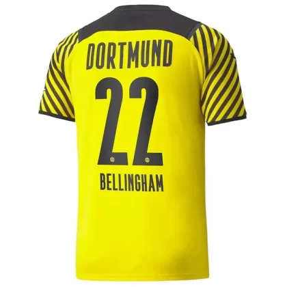 Günstige BVB Borussia Dortmund Bellingham 22 Heimtrikot 2021-22
