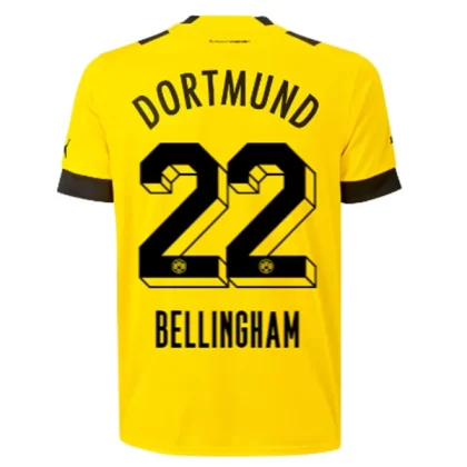 Günstige BVB Borussia Dortmund Bellingham 22 Heimtrikot 2022-23