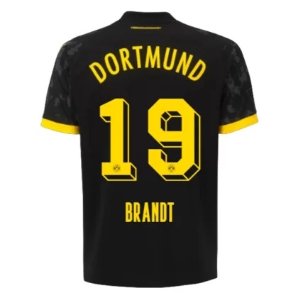 Günstige BVB Borussia Dortmund Brandt 19 Auswärtstrikot 2023/24