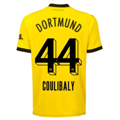 Günstige BVB Borussia Dortmund Coulibaly 44 Heimtrikot 2023/24