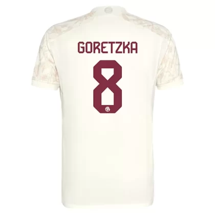 Günstige FC Bayern München Leon Goretzka 8 3. Ausweichtrikot 2023/24