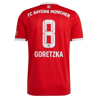 Günstige FC Bayern München Leon Goretzka 8 Heimtrikot 2022-23