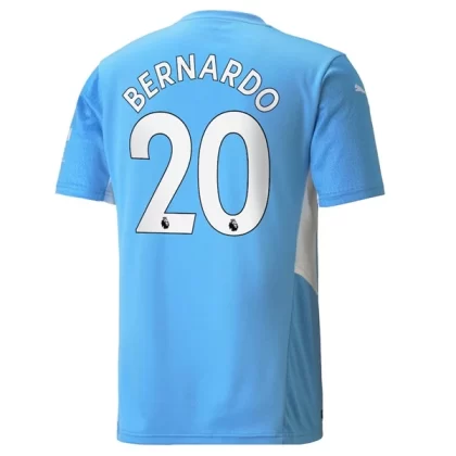 Günstige Manchester City Bernardo Silva 20 Heimtrikot 2021-22