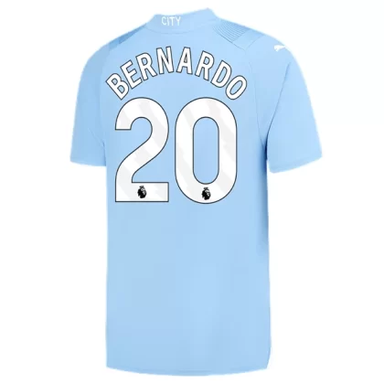Günstige Manchester City Bernardo Silva 20 Heimtrikot 2023/24