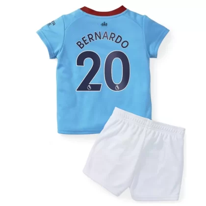 Günstige Manchester City Bernardo Silva 20 Kinder Heim Trikotsatz 2022-23