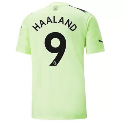 Günstige Manchester City Erling Haaland 9 3. Ausweichtrikot 2022-23