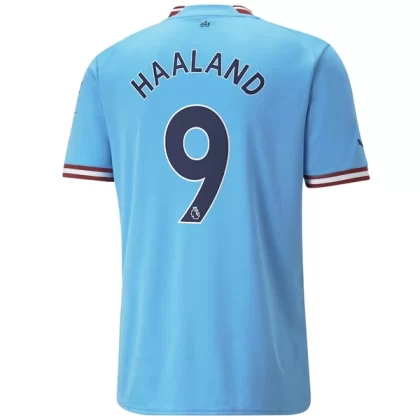 Günstige Manchester City Erling Haaland 9 Heimtrikot 2022-23