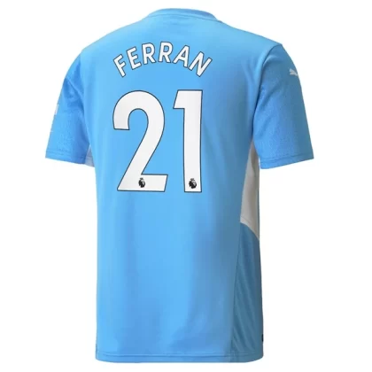 Günstige Manchester City Ferran 21 Heimtrikot 2021-22